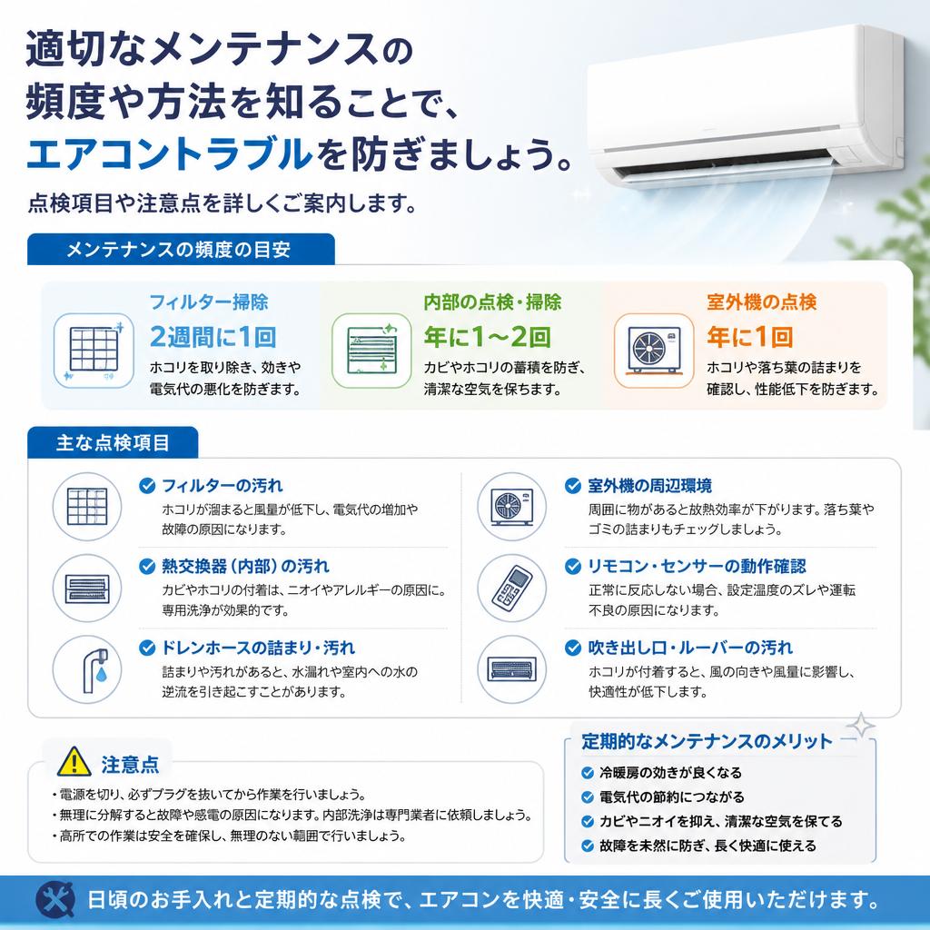 4. 定期点検とメンテナンスのすすめ