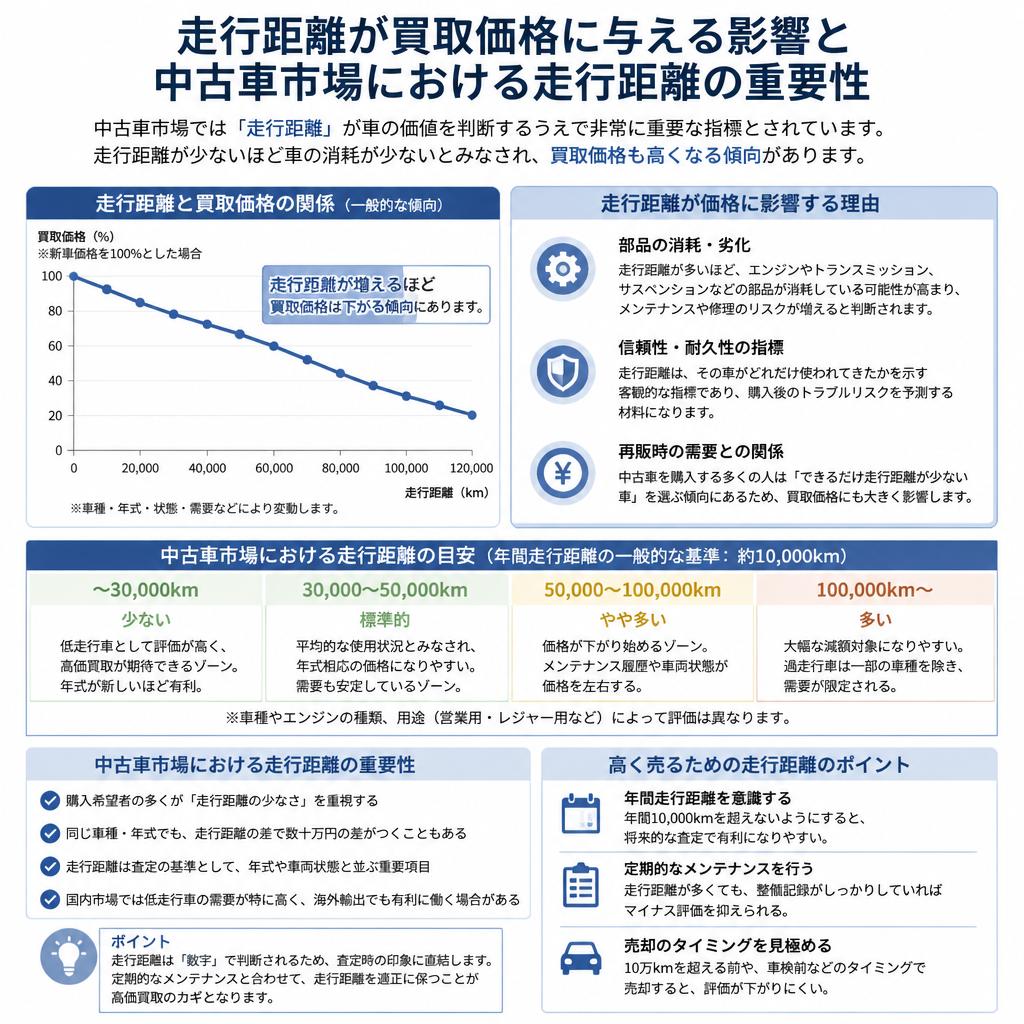 走行距離がもたらす価値の真実
