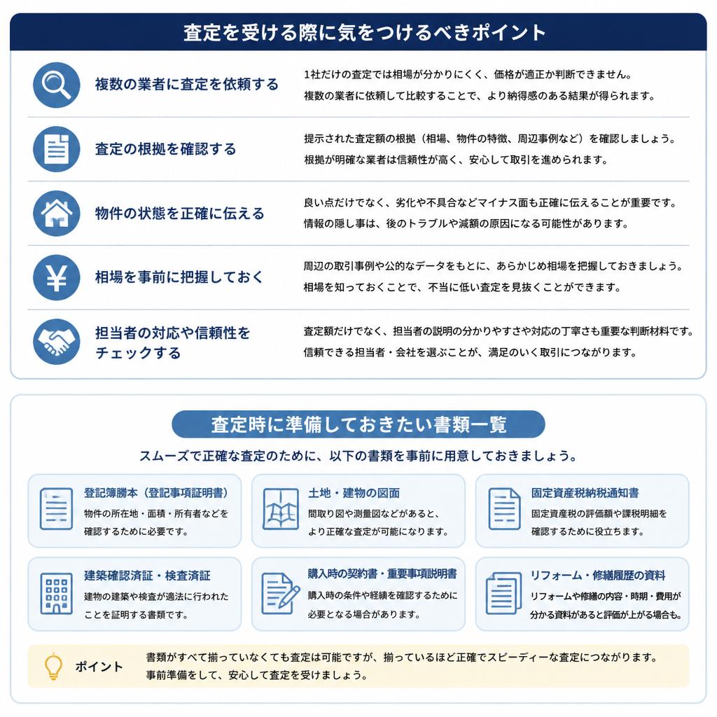 高値査定を受けるための準備