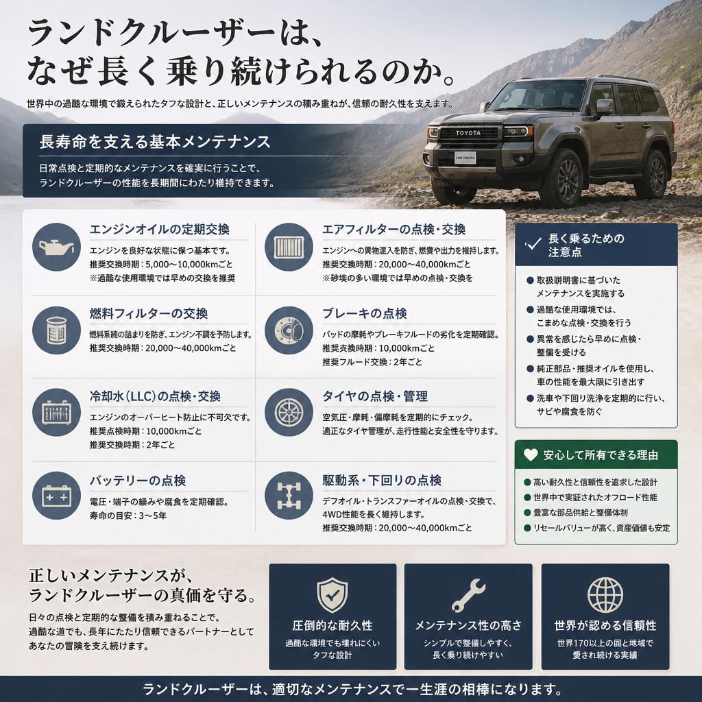 メンテナンスの重要性