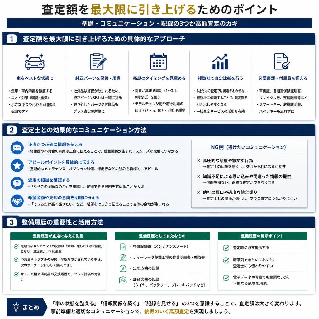 査定を受ける際の秘訣
